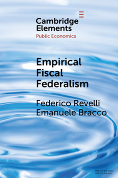 Paperback Empirical Fiscal Federalism Book