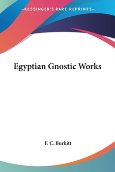 Paperback Egyptian Gnostic Works Book