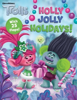 Board book DreamWorks Trolls: Holly Jolly Holidays! Book
