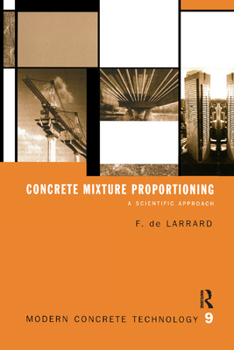 Paperback Concrete Mixture Proportioning: A Scientific Approach Book