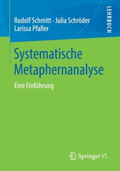 Paperback Systematische Metaphernanalyse: Eine Einführung [German] Book