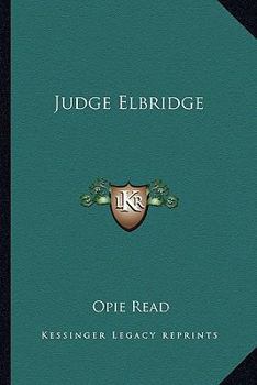 Paperback Judge Elbridge Book