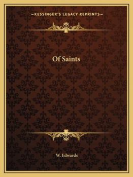 Paperback Of Saints Book