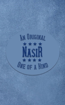 Paperback Nasir: Personalized Writing Journal for Men Book