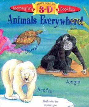 Hardcover Animals Everywhere!: A Learning Fun Book Box Book