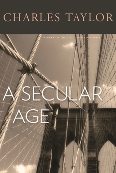 Hardcover A Secular Age Book