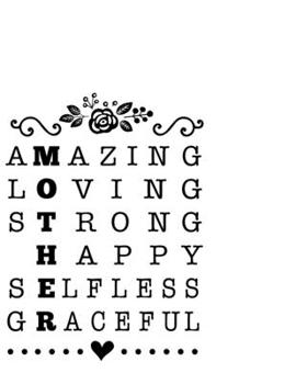 Mothers Hold Their Childrens Hands For A While And There Hearts Forever: Portable Notebook: 6" x 9" Notebook With A Graphic Cover Quote or Saying for ... gift idea for Mothers, Mom, Grandma and women