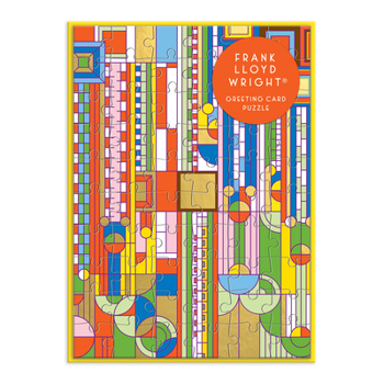 Misc. Frank Lloyd Wright Saguaro Forms & Cactus Flowers Greeting Card Puzzle Book