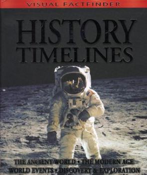 Paperback Visual Factfinder: History Timelines Book