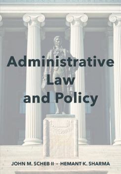Paperback Administrative Law and Policy Book