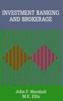 Paperback Investment Banking and Brokrage Book