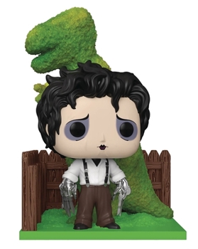 Funko POP Deluxe: Edward Scissorhands - Edward & Dino Hedge, Multicolor