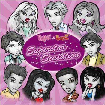 Paperback Bratz and Bratz Boyz: Superstar Sensation! Book
