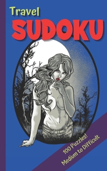 Paperback Travel Sudoku: Sudoku Medium to Hard Book