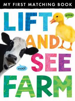 Paperback Lift and See: Farm Book
