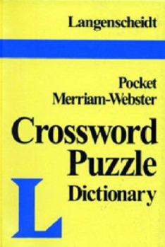 Paperback Pocket Crossword Puzzle Dictionary Book