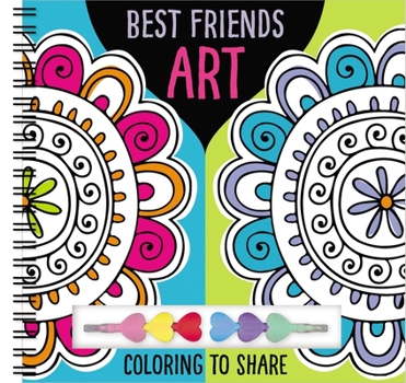 Spiral-bound Art Books Best Friends Art [With Pens/Pencils] Book