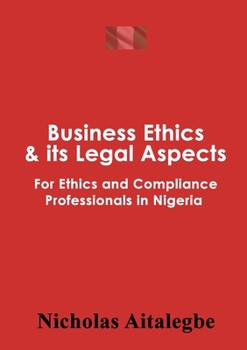 Paperback Business Ethics & its Legal Aspects Book