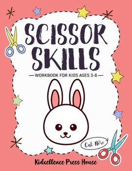 Paperback Scissor Skills Workbook for Kids Ages 3-6: A Fun Cutting Practice Activity Book for Preschoolers, Prekindergarten and Toddlers. 33 Pages of Fun Easter Book