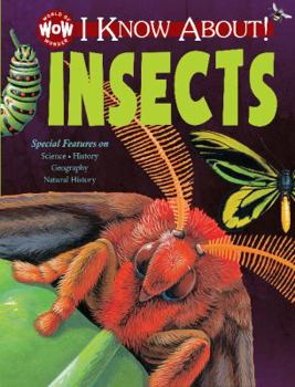 Hardcover I Know About! Insects (World of Wonder) Book