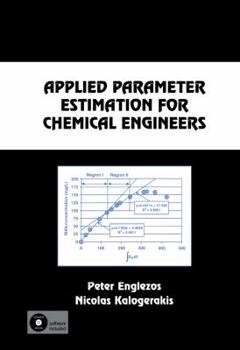 Hardcover Applied Parameter Estimation for Chemical Engineers Book