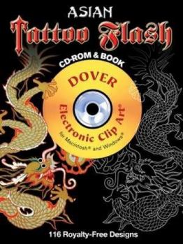 Paperback Asian Tattoo Flash [With CDROM] Book