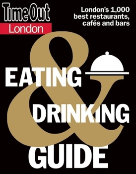 Paperback Time Out London Eating & Drinking Guide Book