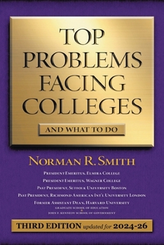 Paperback Top Problems Facing Colleges: And What to Do Book