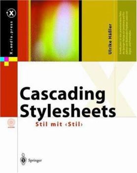 Hardcover Cascading Stylesheets: Stil Mit [German] Book