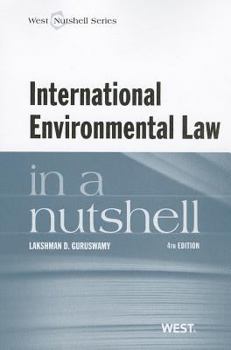 Paperback International Environmental Law in a Nutshell Book