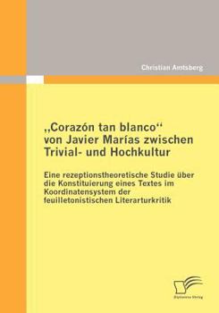 Coraz N Tan Blanco" Von Javier Mar as Zwischen Trivial- Und Hochkultur