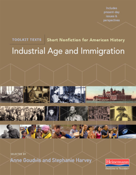 Spiral-bound Industrial Age and Immigration: Short Nonfiction for American History Book