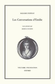 Hardcover Les Conversations d'Emilie: Madame d'Epinay Book