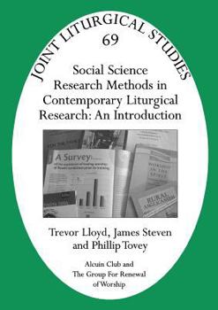 Paperback Jls 69 Social Science Research Methods in Contemporary Liturgical Research: An Introduction Book