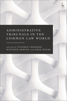 Paperback Administrative Tribunals in the Common Law World Book