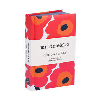 Misc. Marimekko One Line a Day (Red Unikko): A Five-Year Memory Book