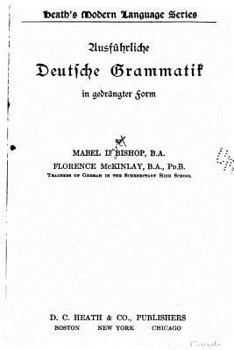 Paperback Ausführliche deutsche grammatik in gedrängter form [German] Book