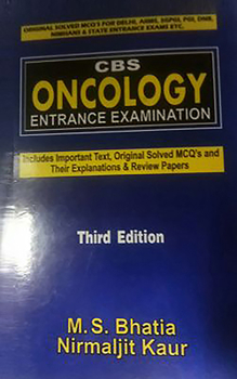 Paperback CBS Oncology Entrance Examination Book