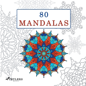 Paperback 80 Mandalas: Das Mandala Malbuch [German] Book