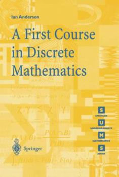 Paperback A First Course in Discrete Mathematics Book