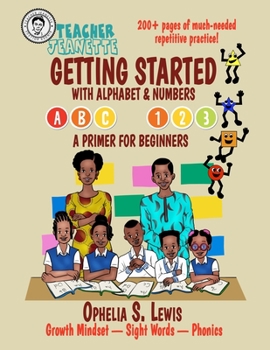 Paperback Getting Started with Alphabets & Numbers: A primer for beginners Book
