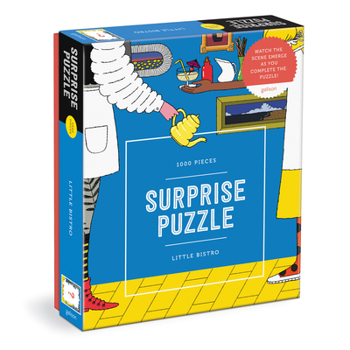 Misc. Little Bistro 1000 Piece Surprise Puzzle Book