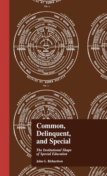 Common, Delinquent, and Special: The Institutional Shape of Special Education