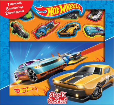 Misc. Mattel Hot Wheels Stuck on Stories Book
