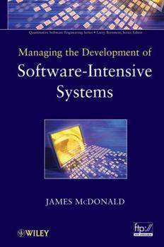 Hardcover Managing the Development of Software-Intensive Systems Book