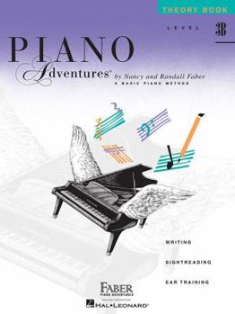 Paperback Piano Adventures - Theory Book - Level 3b Book
