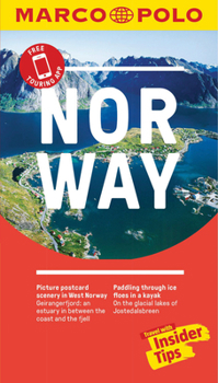 Paperback Norway Marco Polo Pocket Travel Guide - With Pull Out Map Book