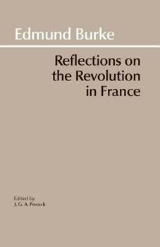 Paperback Reflections on the Revolution in France Book