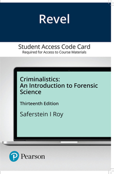 Printed Access Code Revel for Criminalistics: An Introduction to Forensic Science -- Combo Access Card Book
