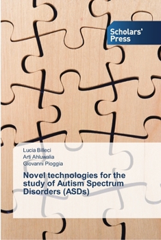 Paperback Novel technologies for the study of Autism Spectrum Disorders (ASDs) Book